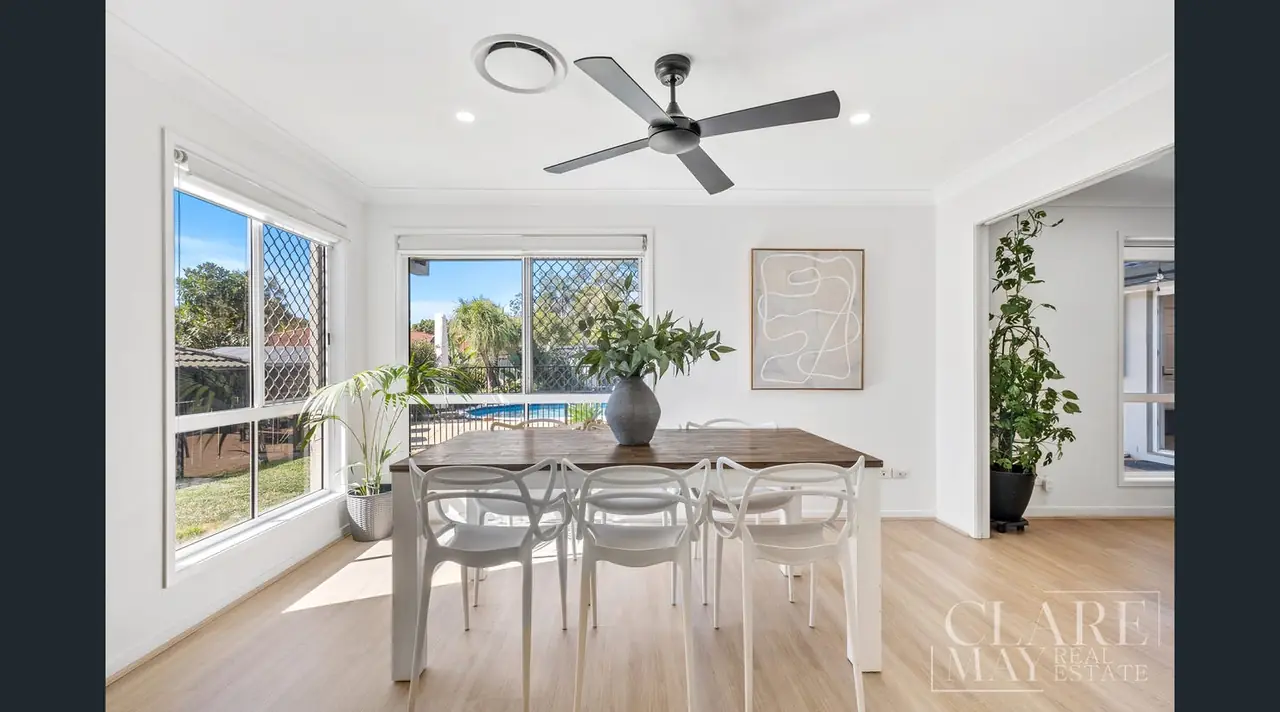 Dining and living space